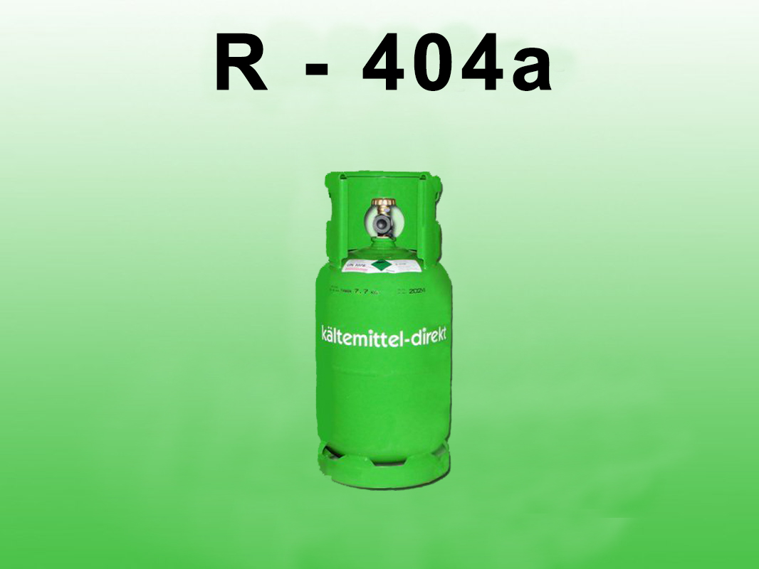 9 kg Kältemittelfüllung R404a in 12,5 l-Kaufflasche